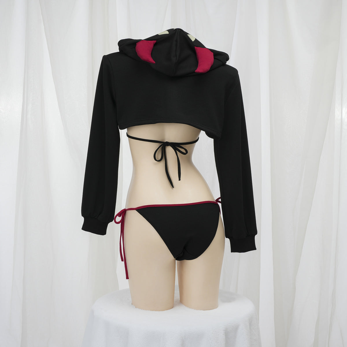 Japanese School Maid Devil Art Swings Lingerie