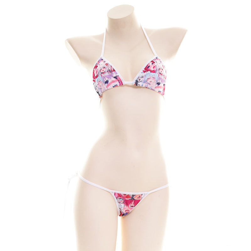 Ahegao Micro Bikini Set