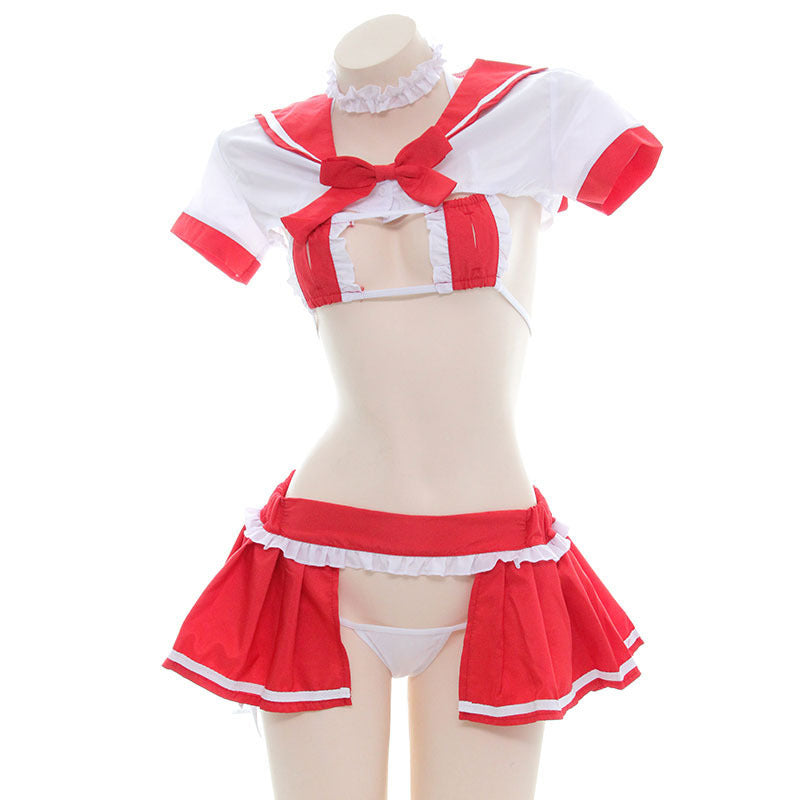 Sexy Anime Cosplay School Girl Uniform