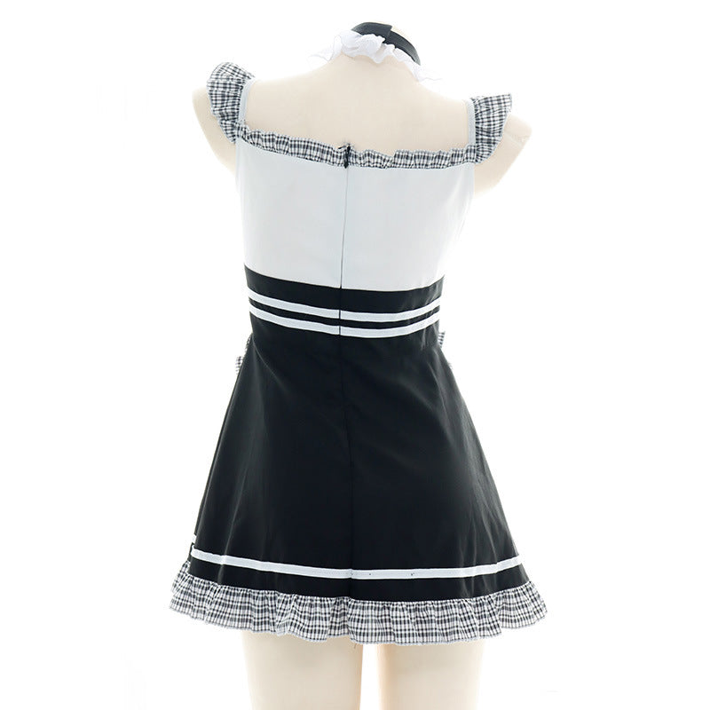 Sofyee Japanese Sexy Hollow Cosplay Maid Uniform
