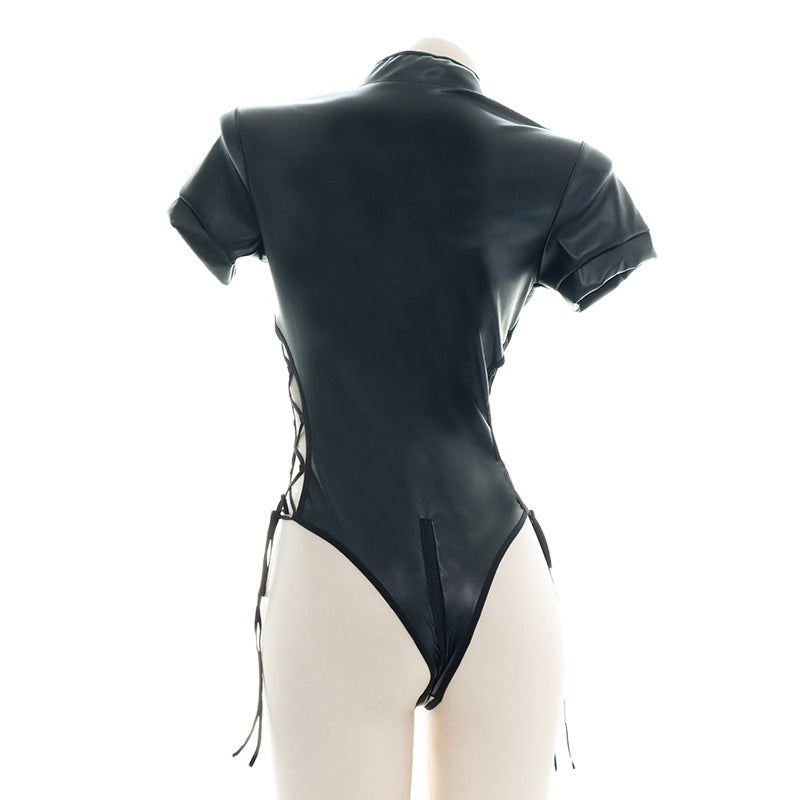 Sofyee Sexy Tights Sexy Black Onesies