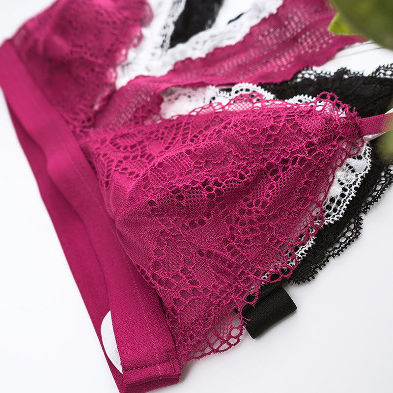 Romantic Eyelash Trimmed Bralette