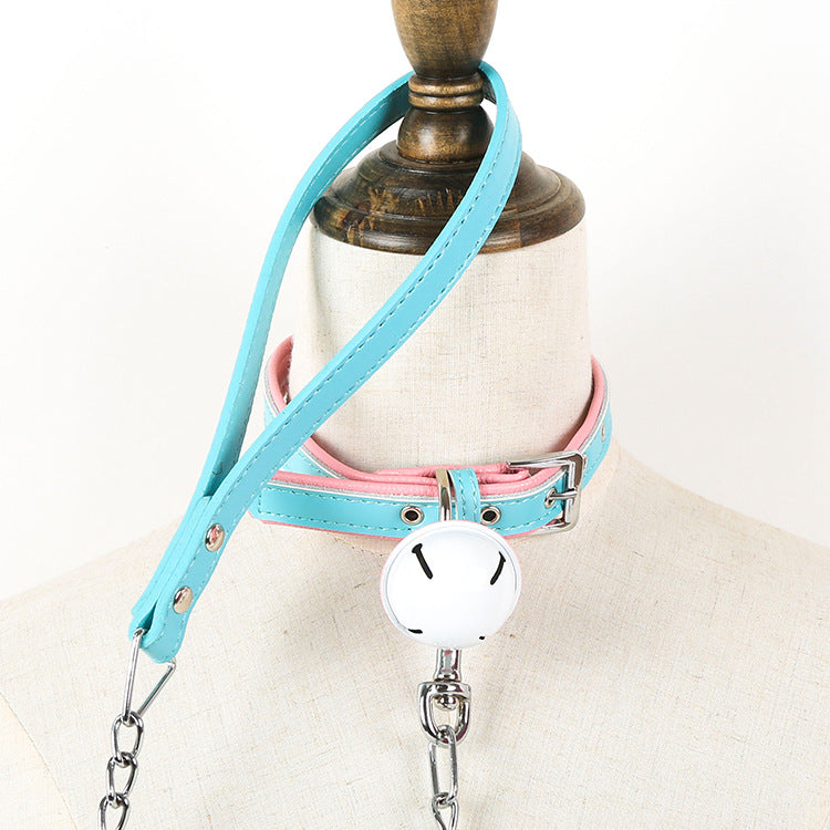 Pastel Strap Bell Choker