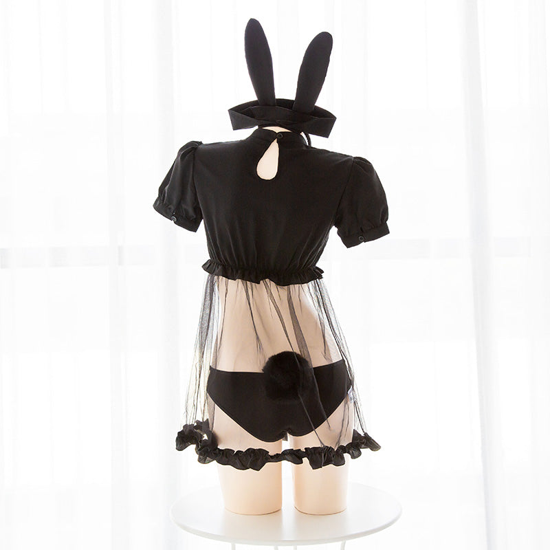 Japanese Sexy Bunny Girl-White