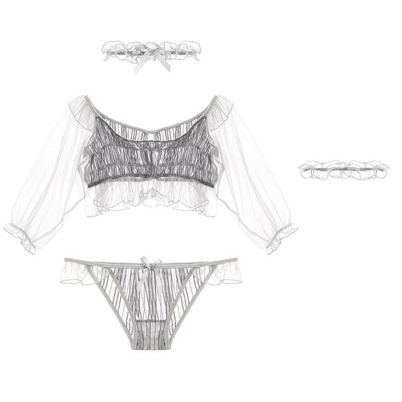 Japanese Anime Ruffle Kawaii Lingerie Set