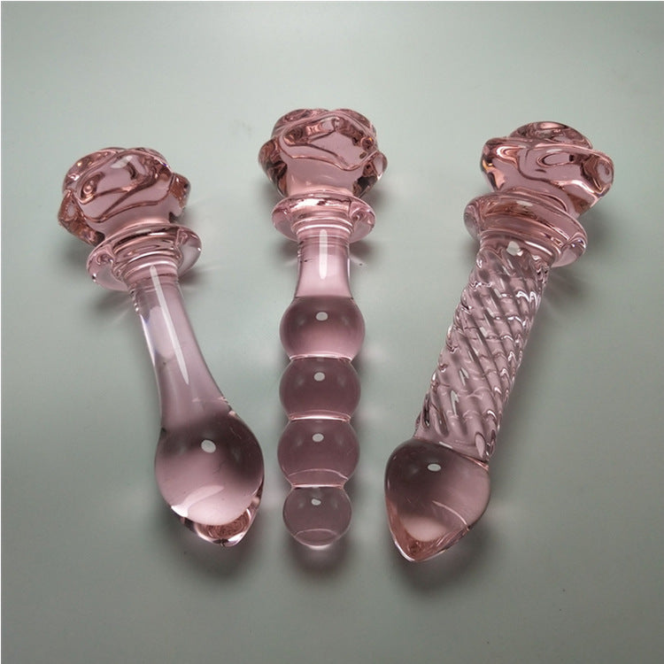 Rose Anal Glass
