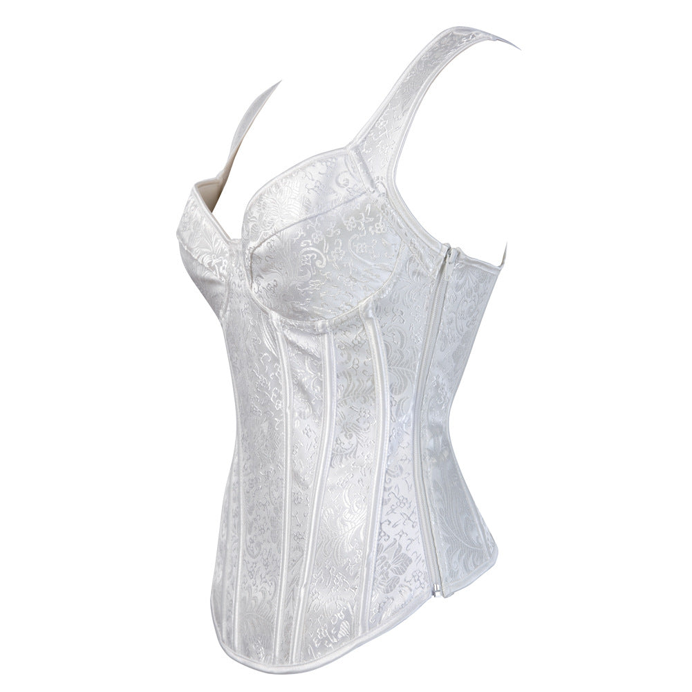 Schneeprinzessin Blumenkorsett Dessous 