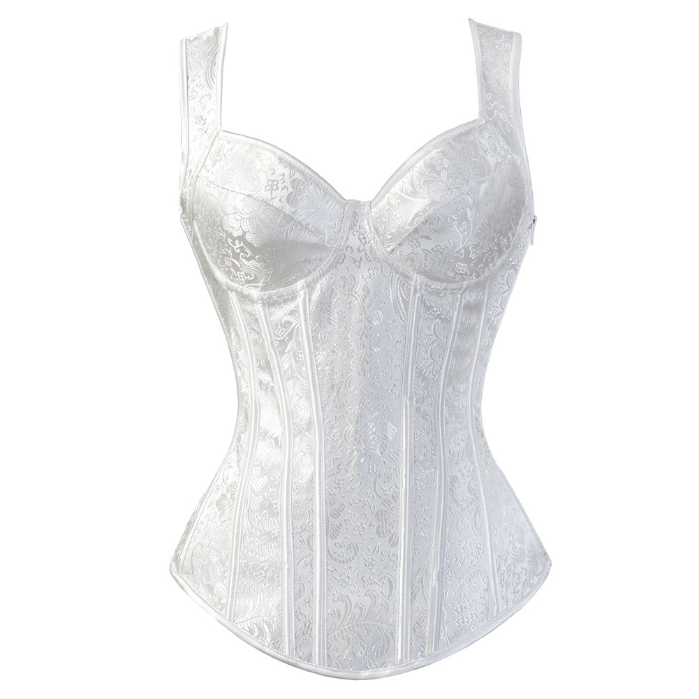 Schneeprinzessin Blumenkorsett Dessous 