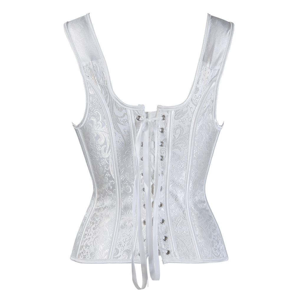 Schneeprinzessin Blumenkorsett Dessous 