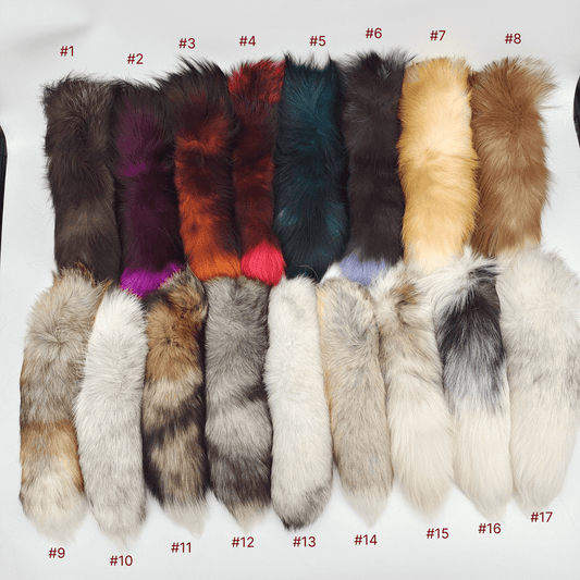 Real Animal Furr Handmade - Buttplug Tail