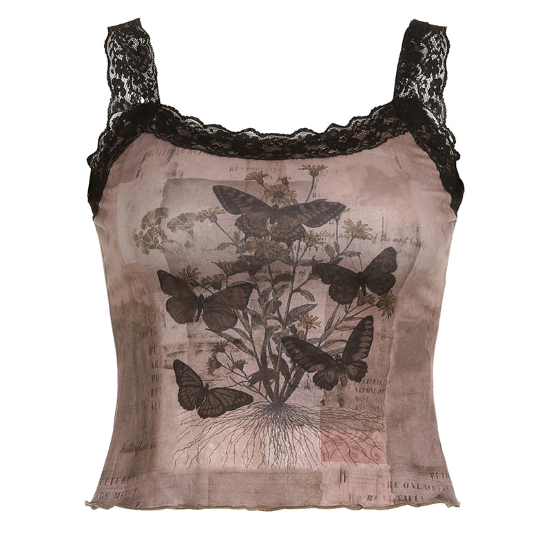 Gothic Retro Cami Top