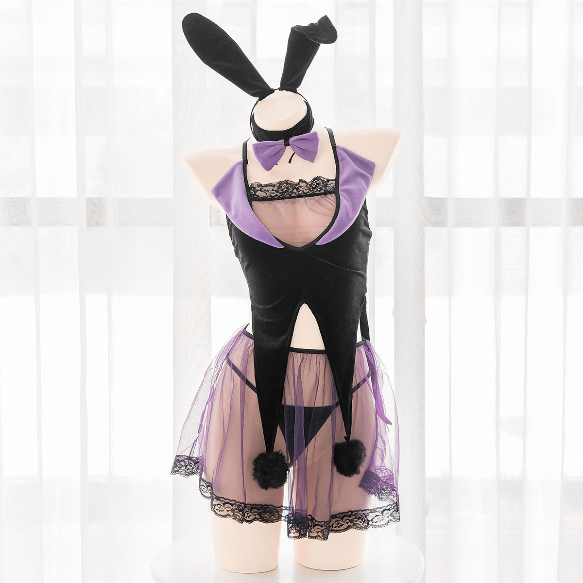 Gothic Anime New Bunny Girl Cos