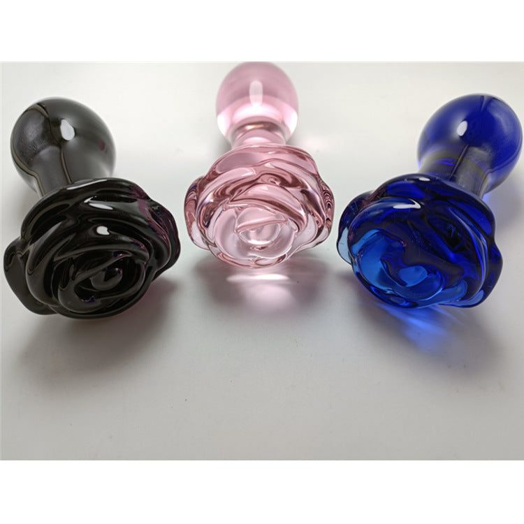 Glass Anal Rose