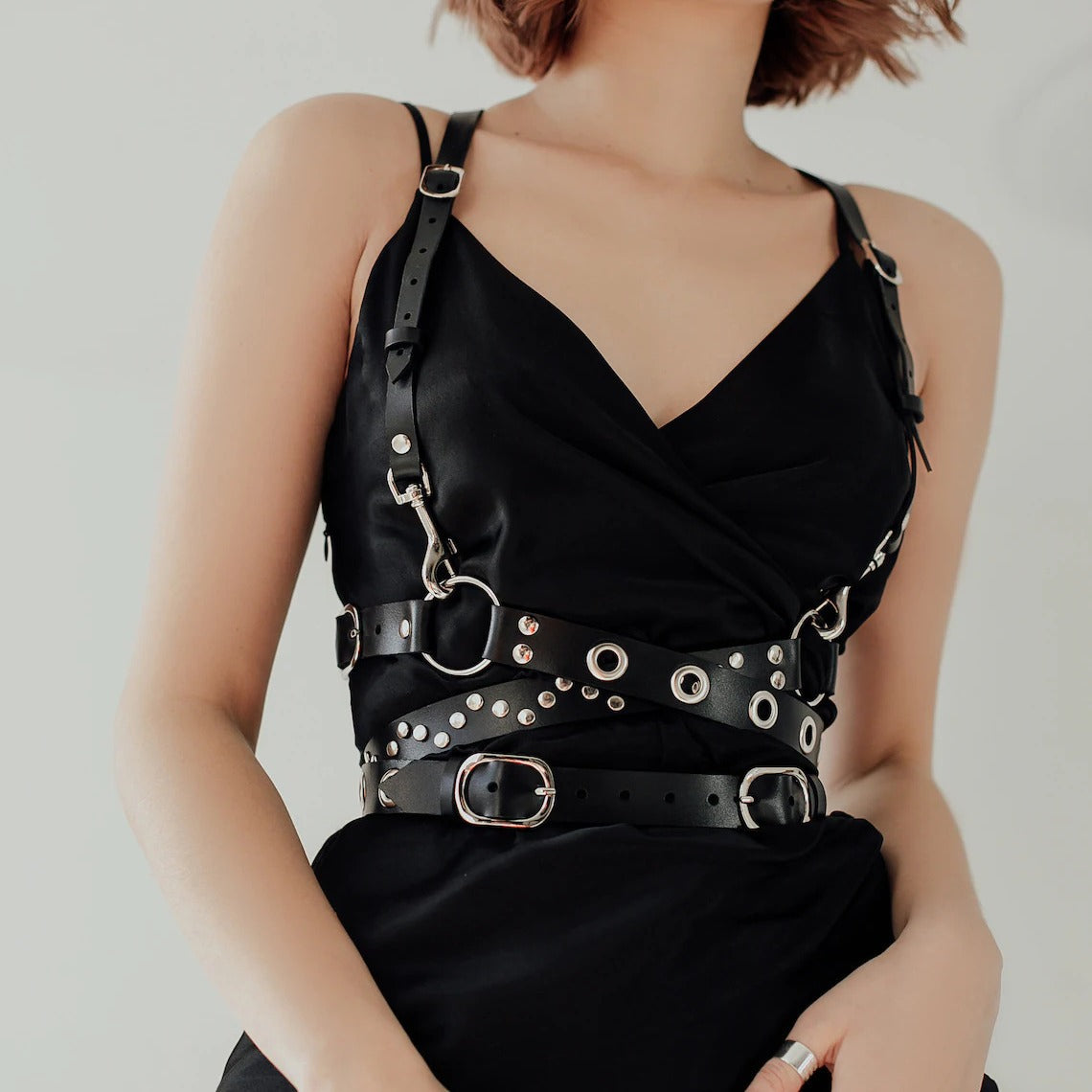 Black Bondage Top