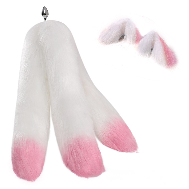 Very Long  Nine Tailed Fox Buttplug Tail
