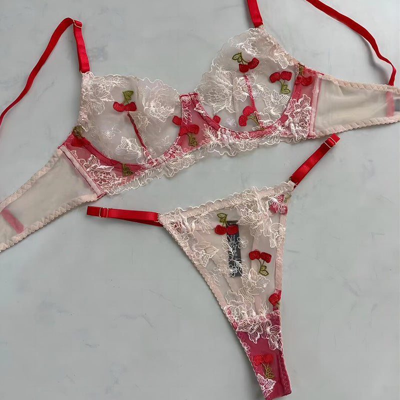 Fall Into Love Bra Set