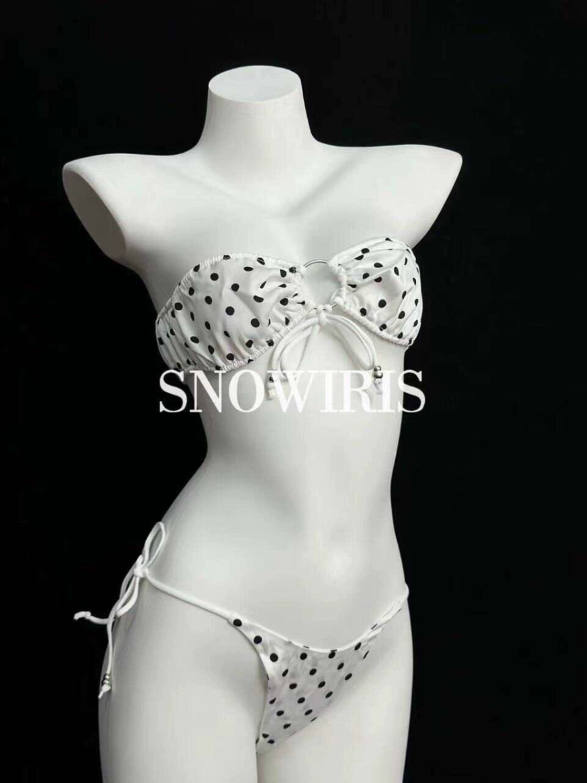 Anime Polka Dots Bikini Set