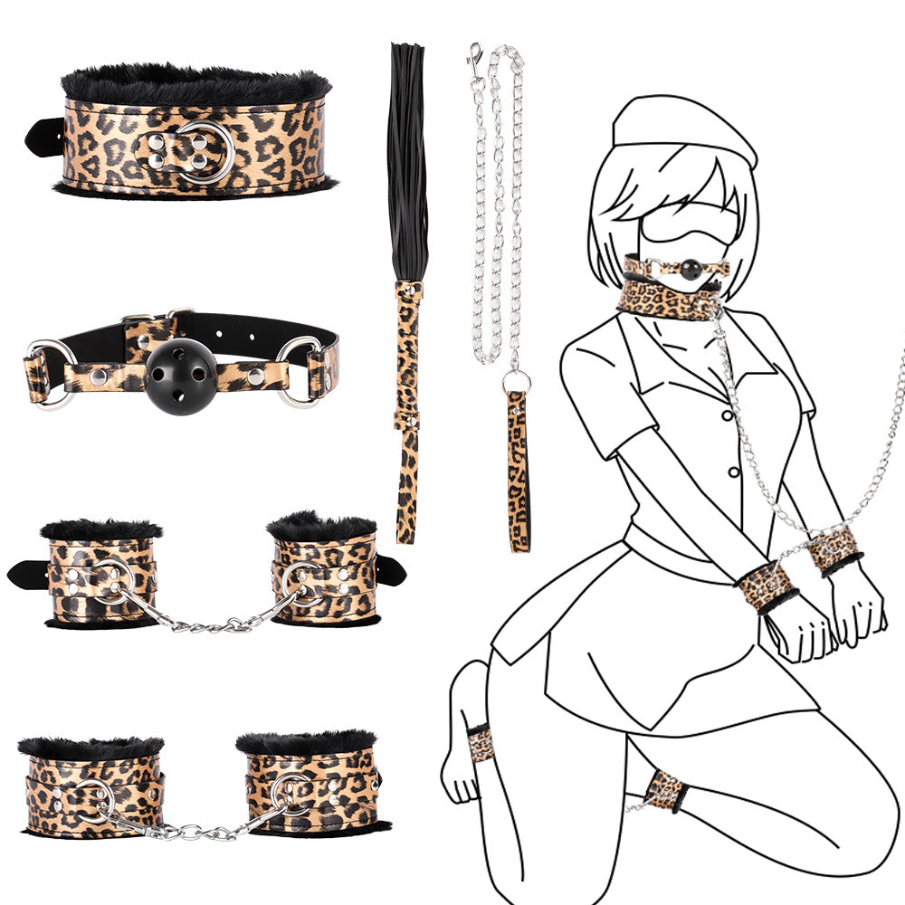 The Tiger  Soft BDSM Lover Bondage Gears Accessories 5 PCS Set