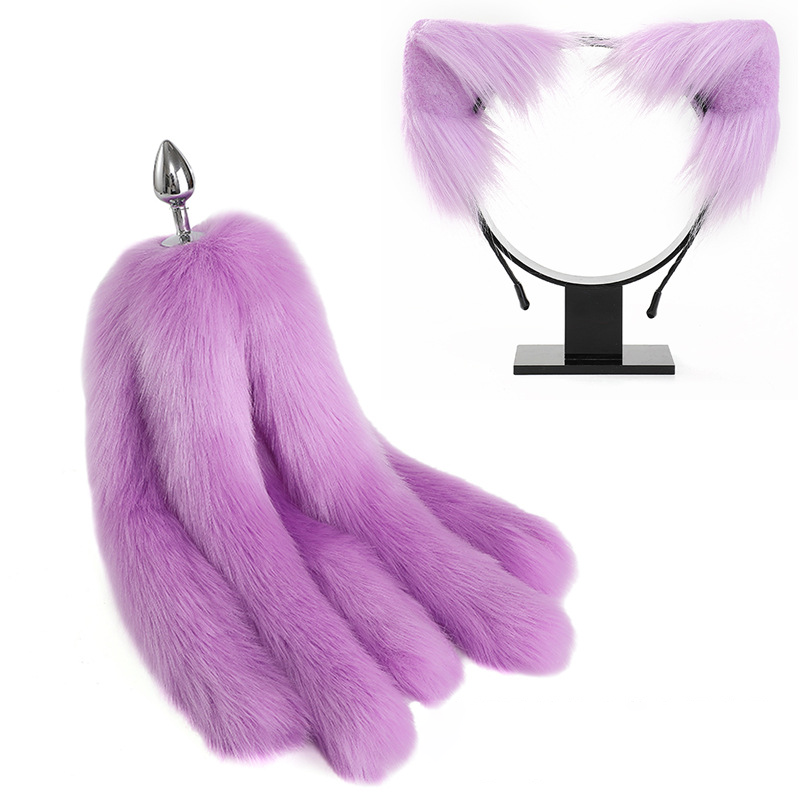 Very Long  Nine Tailed Fox Buttplug Tail