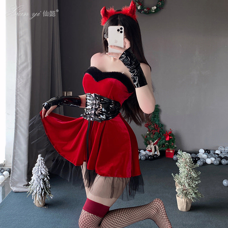 Halloween  Kawaii Devil Girl Set