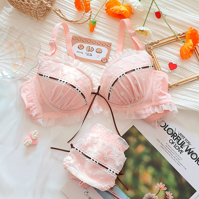 Japanese Lolita Kawaii Bra Set