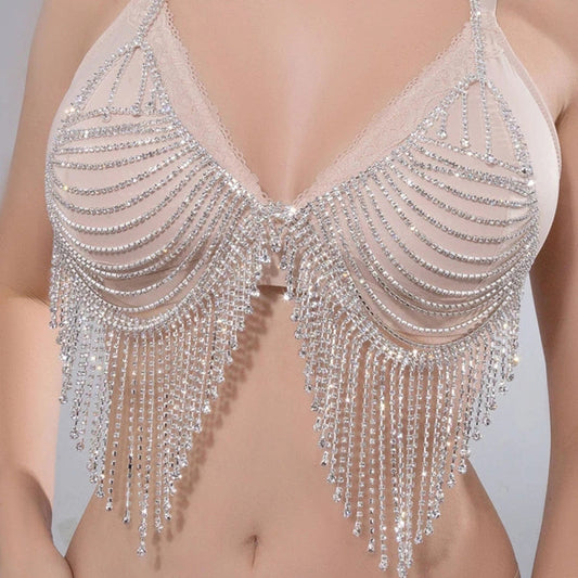 Bling Gothic Bra Accessories