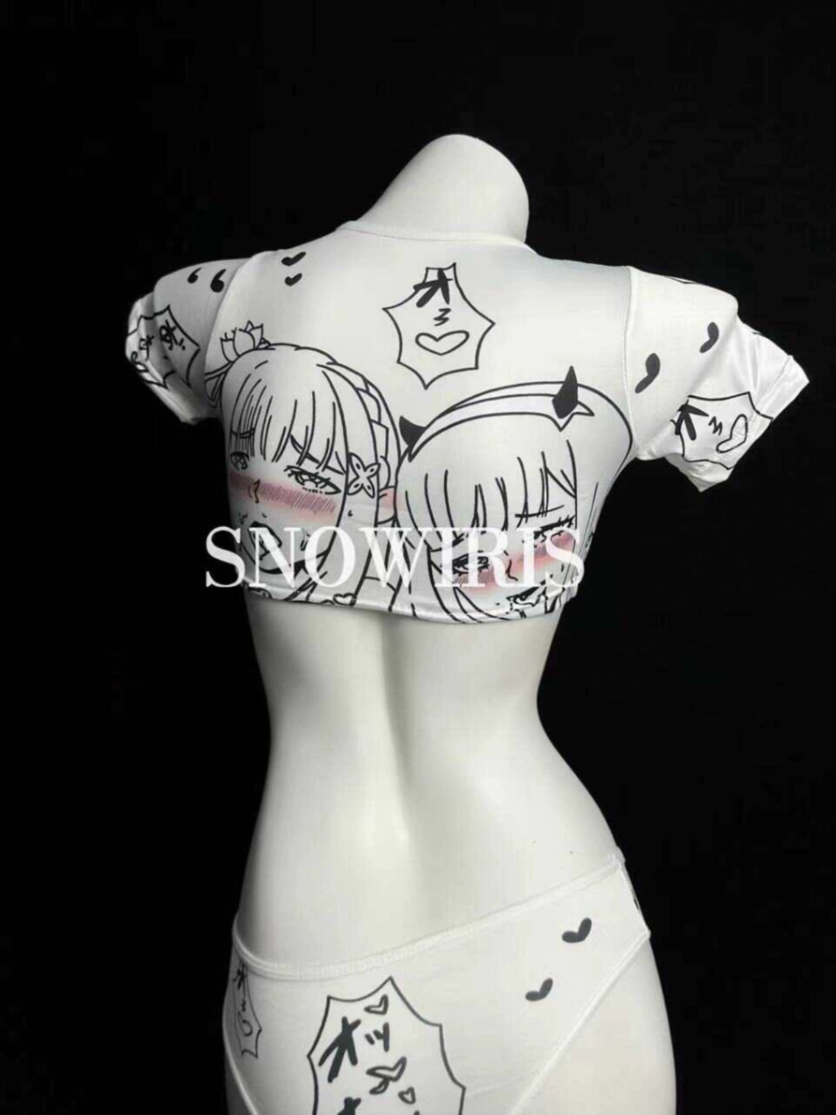 Ahegao Micro Bikini Tank Set