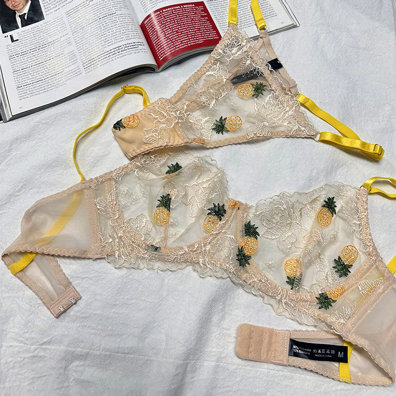 Fall Into Love Bra Set