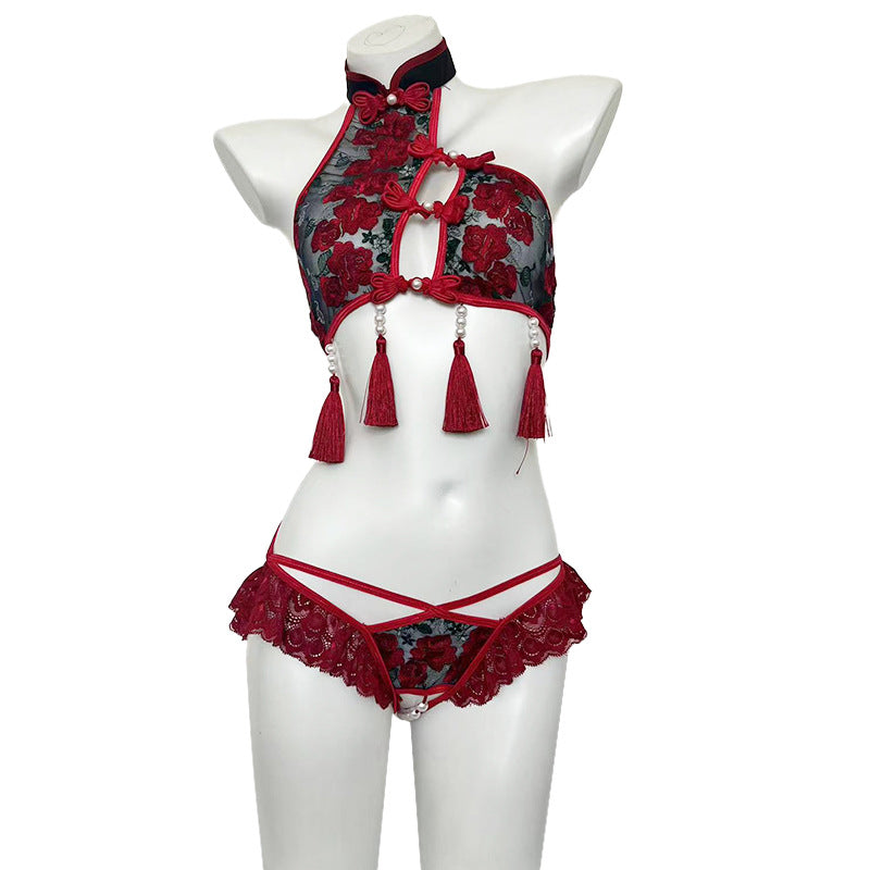 Anime Chinese Style Sexy  Maid Dress Lingerie