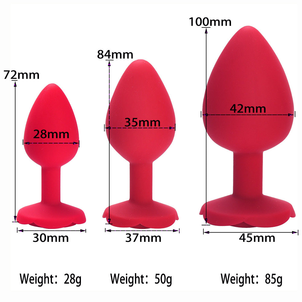 Kieselgel-Diamant-Buttplug – für Sissy-Girls