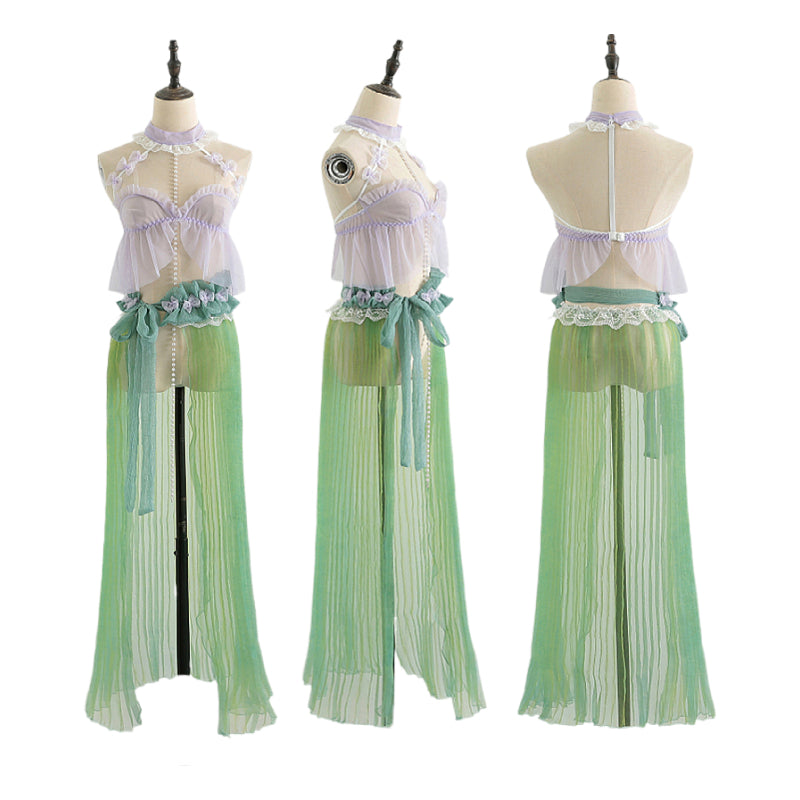 Sexy Flower Lolita  Dazziling Lingerie Set
