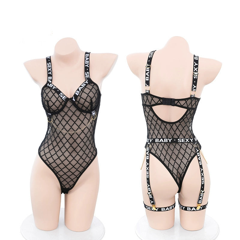 Fishnet Bodysuit Sexy Baby