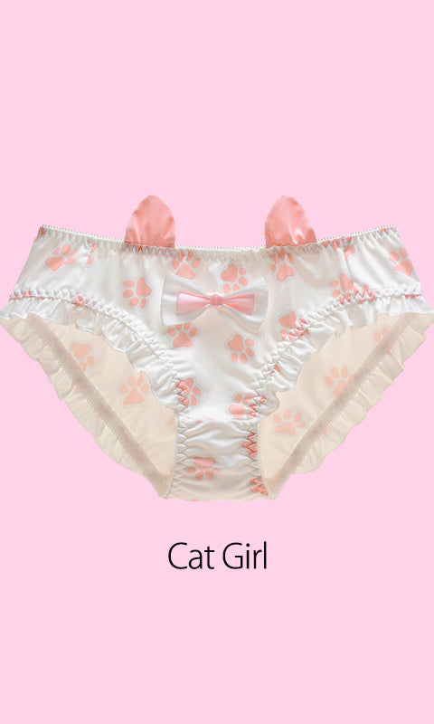 Ruffle Kawaii Panty Box - 6PCS