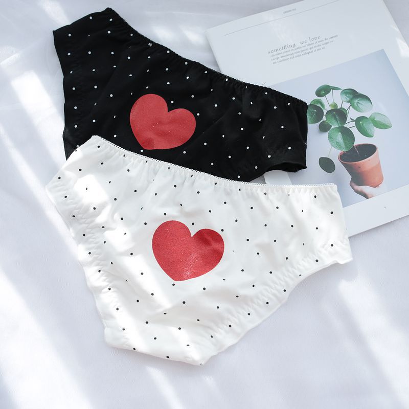 ハートのドットパステル美的 Tumblr キャンディ 日本のかわいいかわいいスウィーティーベビーパンティー