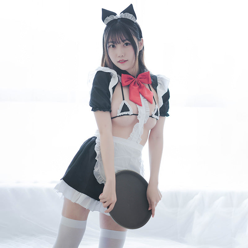 コスプレアニメエプロン子猫