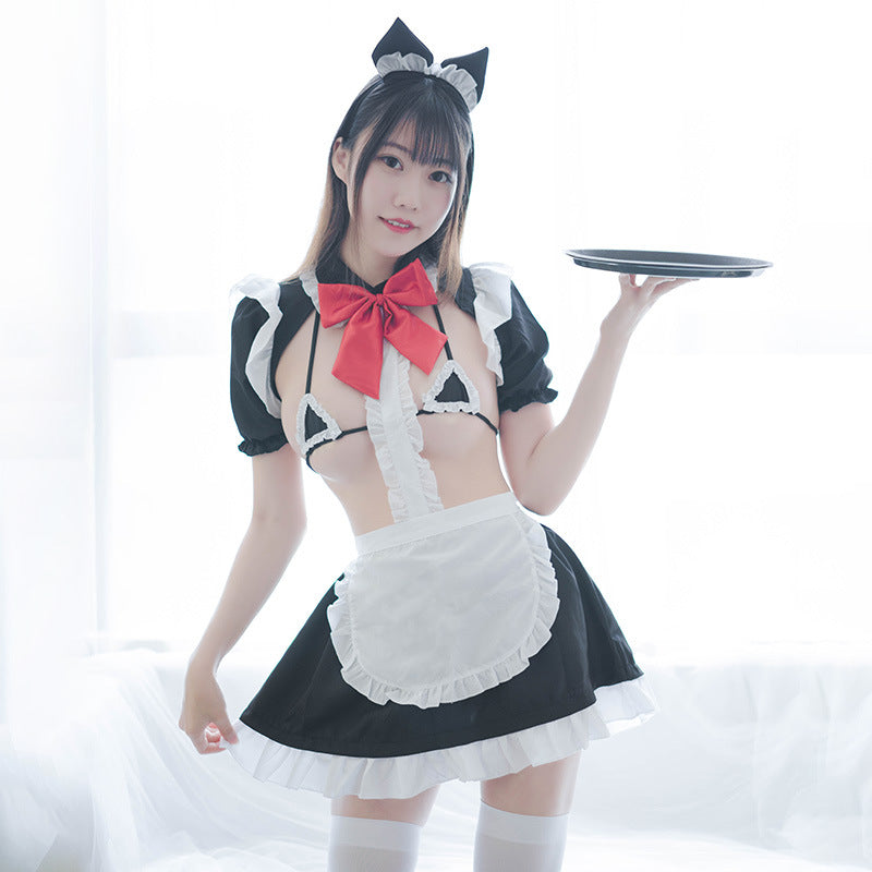 コスプレアニメエプロン子猫
