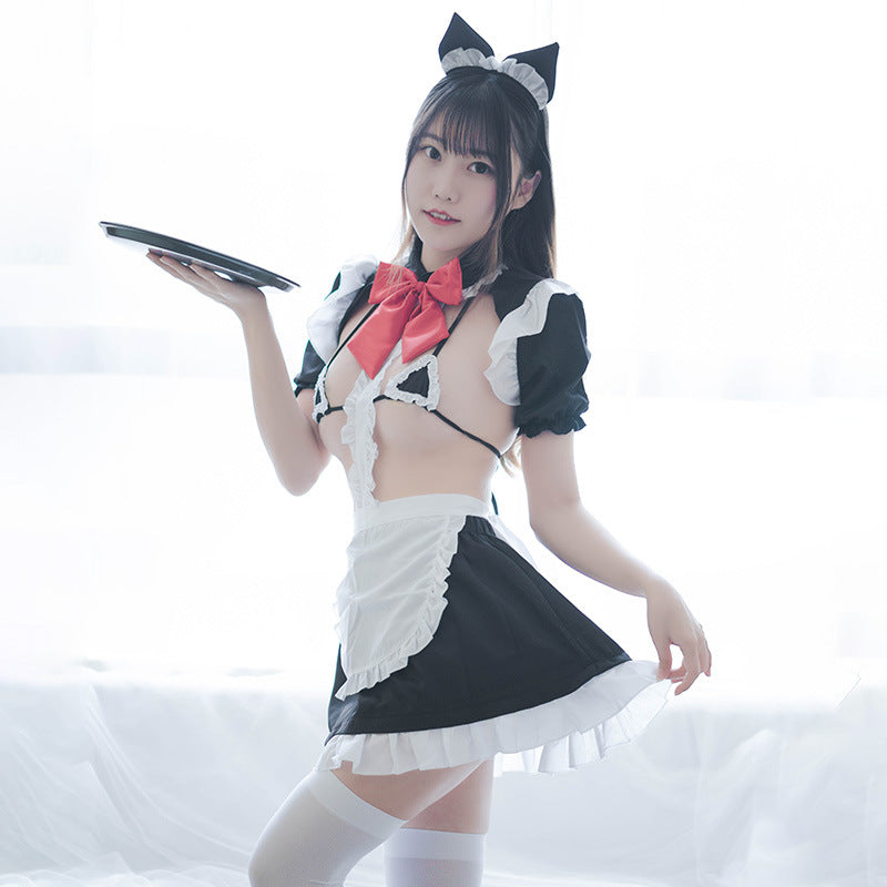 コスプレアニメエプロン子猫