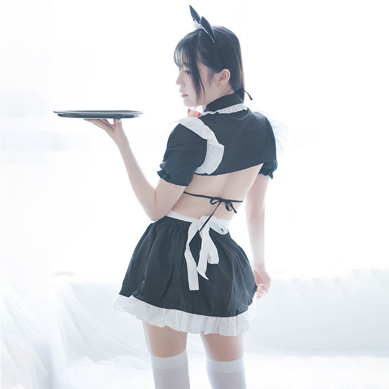 コスプレアニメエプロン子猫