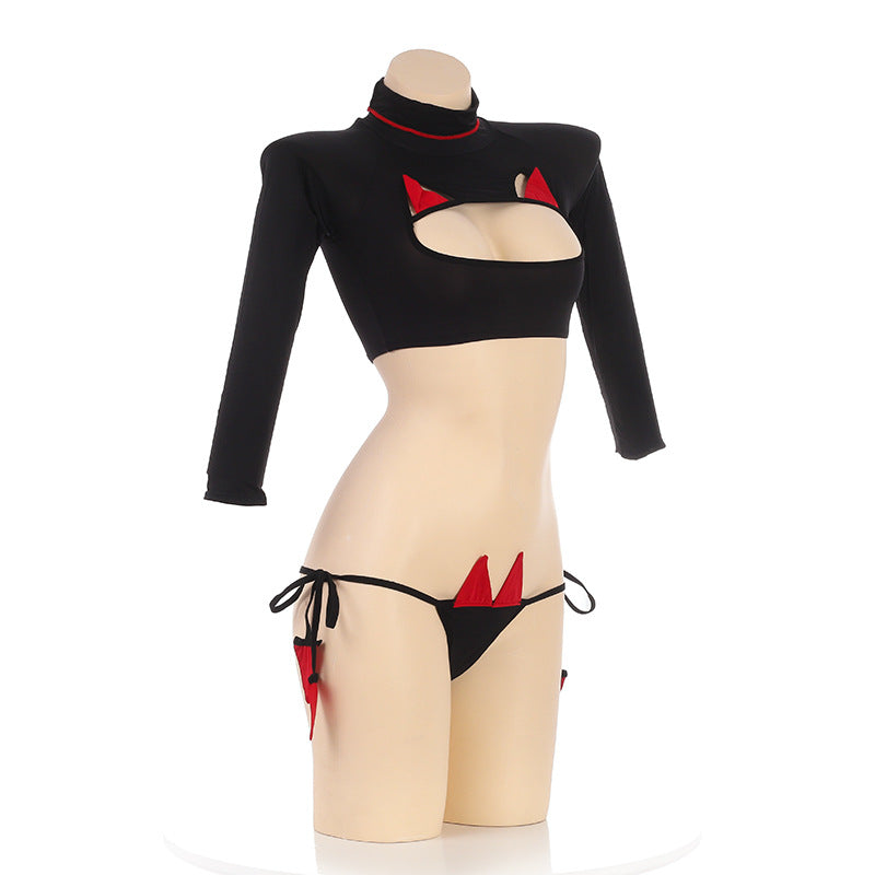 Cat Bunny Ear Amine Girly Kawaii Devil Lingerie
