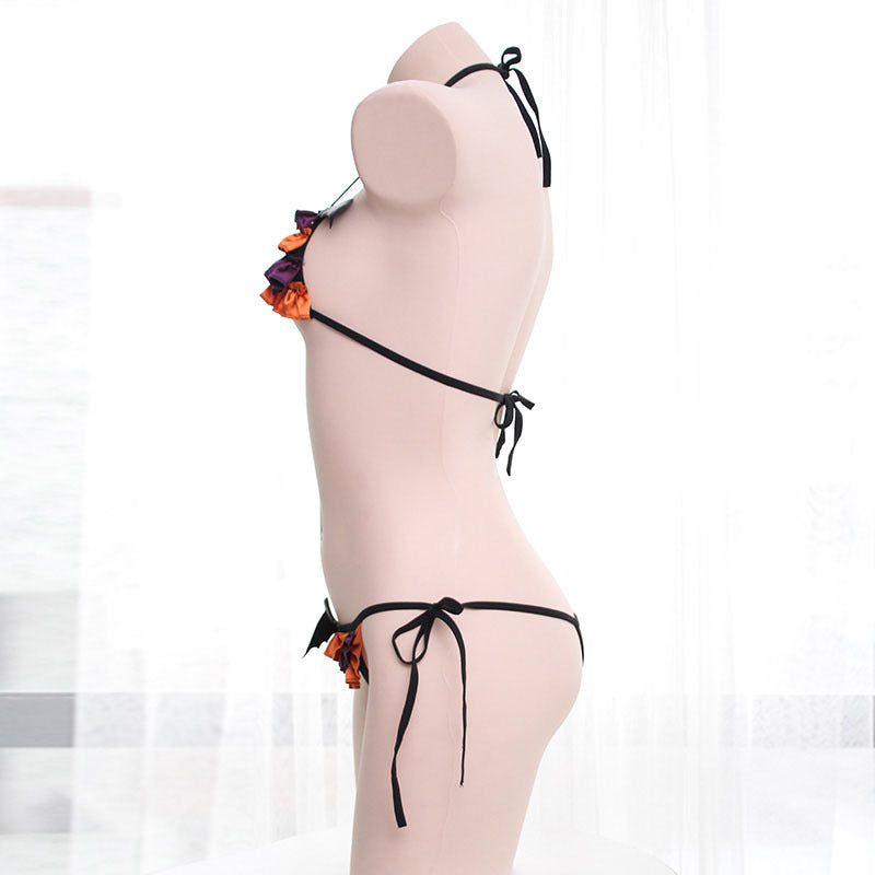 Cat Bunny Ear Amine Girly Kawaii Ruffle Sailor Moon Swimsuit Lingerie