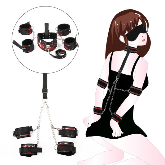 Sofyee BDSM Adult Sexy Anti-Back Collar Handcuff Collar