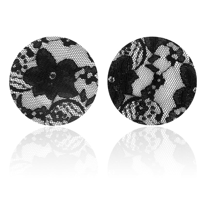 Sofyee Fun Gathers Breathable Heart-Shaped Five-Pointed Star Silk Nipple