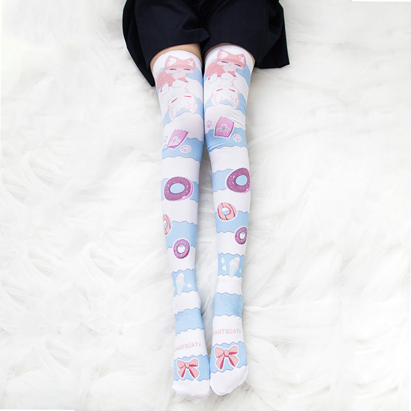 Anime Kawaii Manga Kawaii Knee High Long Socks