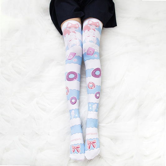 Anime Kawaii Manga Kawaii Knee High Long Socks