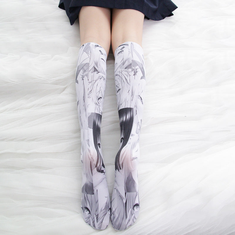 Ahegao Long Tights