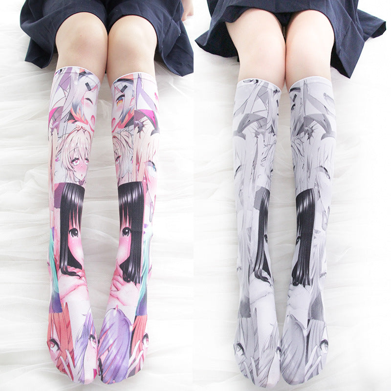 Ahegao Long Tights