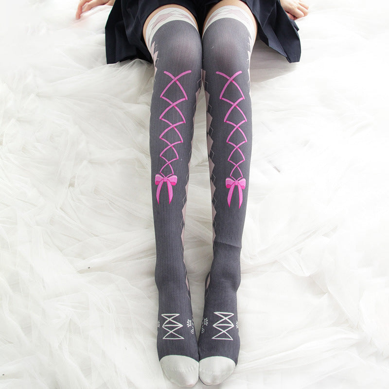 Anime Kawaii Manga Kawaii Knee High Long Socks