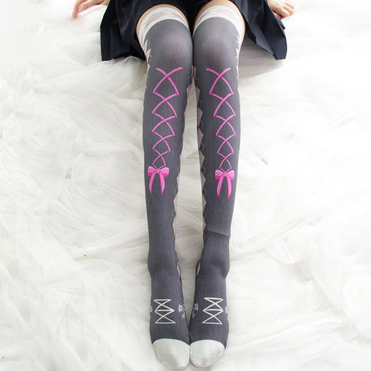 Anime Kawaii Manga Kawaii Knee High Long Socks