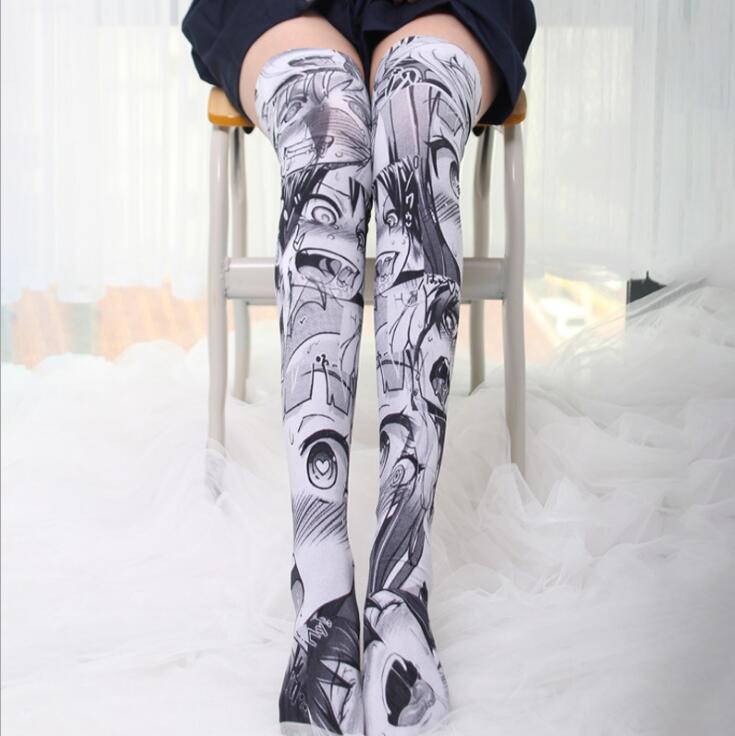 Anime Kawaii Manga Kawaii Knee High Long Socks