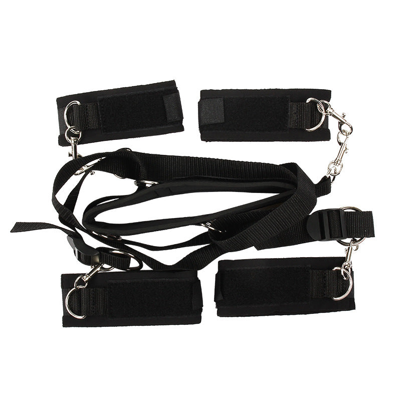 Sofyee BDSM  Sexy Collar Hand And Foot Binding Set